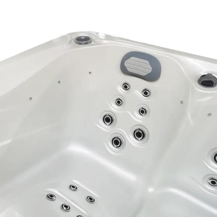 3-4 Seater Spa Hot Tub – White Pearlescent